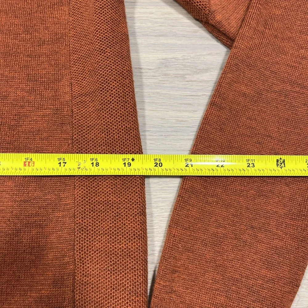 Lululemon M3AXXS Alpine Air Crew Heathered Saffron mens